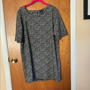 Adrienne Vittadini Black and White Dress